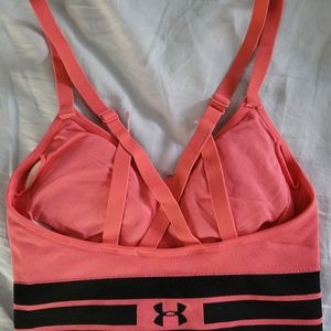 Under Armour coral XS sports bra